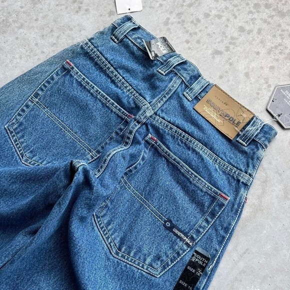 Brand New Denim South Pole Denim Shorts Women sizes 6 - Picture 3 of 5